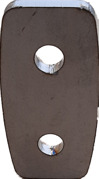 Plaque d'usure, acier inoxydable pour égreneur - BRAUD / NEW HOLLAND _4